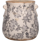 Rustic Farmhouse Ceramic Planter Vase