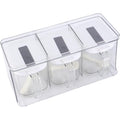 Wall Mounted Automatic Spice Organizer Box