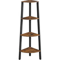 4-Tier Modern Ladder Corner Shelf