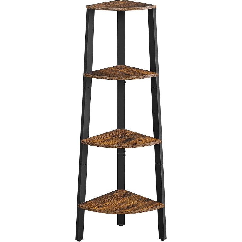 4-Tier Modern Ladder Corner Shelf