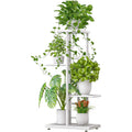 4-Tier Metal Plant Stand for 5 Pots