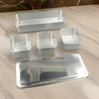 3-Compartment Stainless Steel Spice Box
