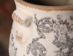 Rustic Farmhouse Ceramic Planter Vase