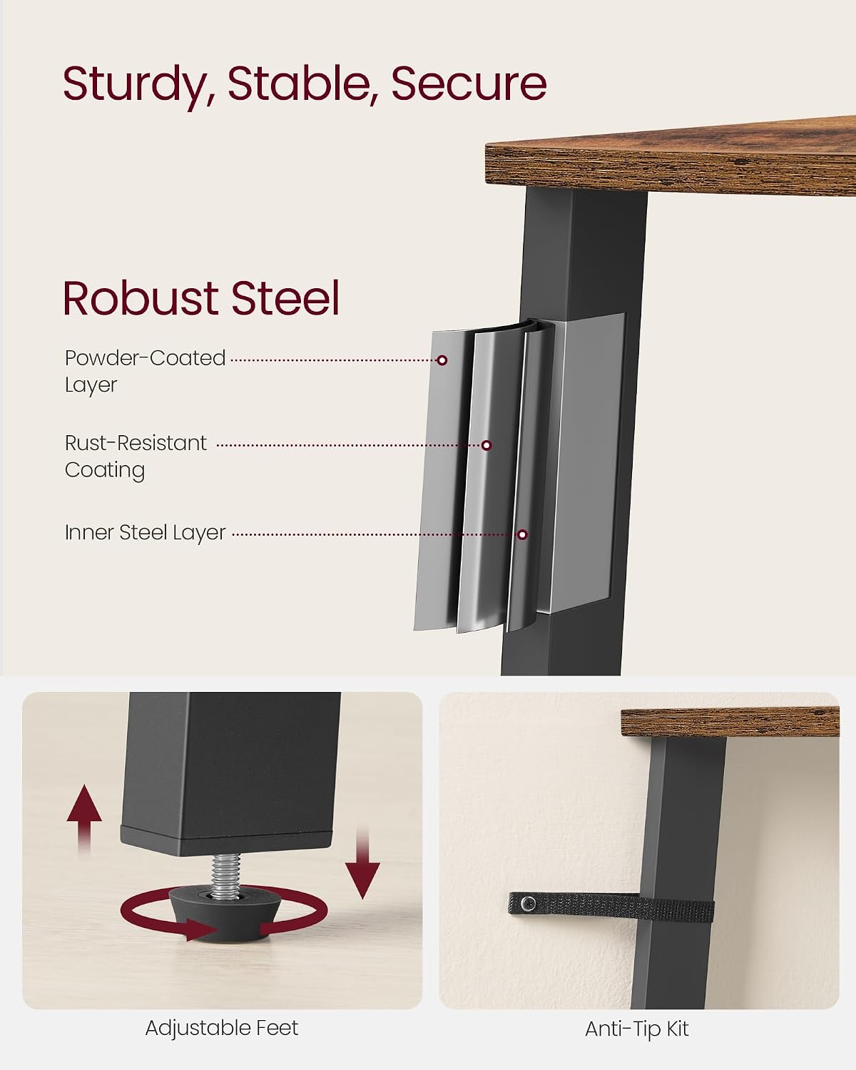 4-Tier Modern Ladder Corner Shelf