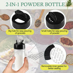 Portable Camping Spice Jar Set with Storage Bag