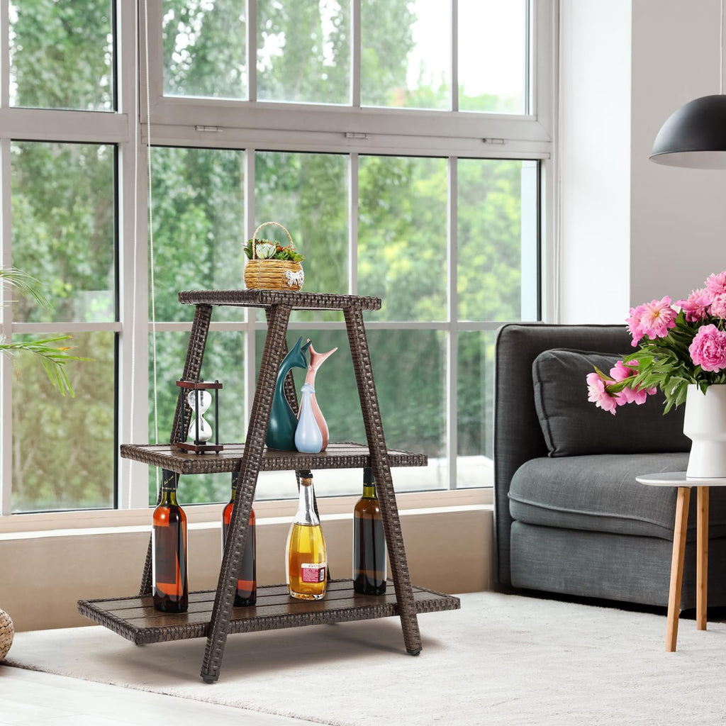 3-Tier Outdoor Patio Plant Stand