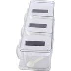 Wall Mounted Automatic Spice Organizer Box