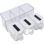Wall Mounted Automatic Spice Organizer Box