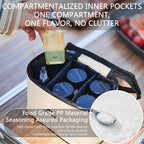 8-Pack Leakproof Camping Spice Containers