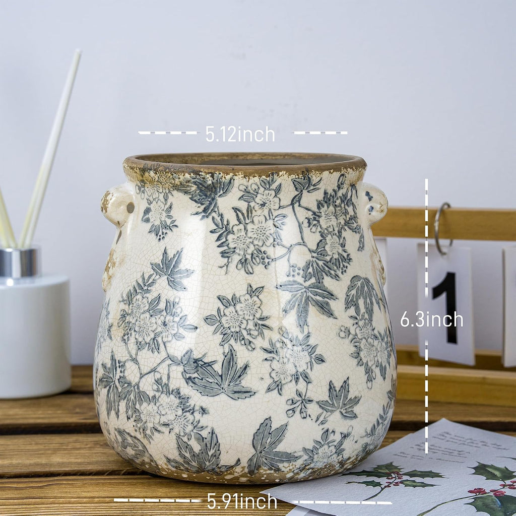 Ceramic Planter with Drainage