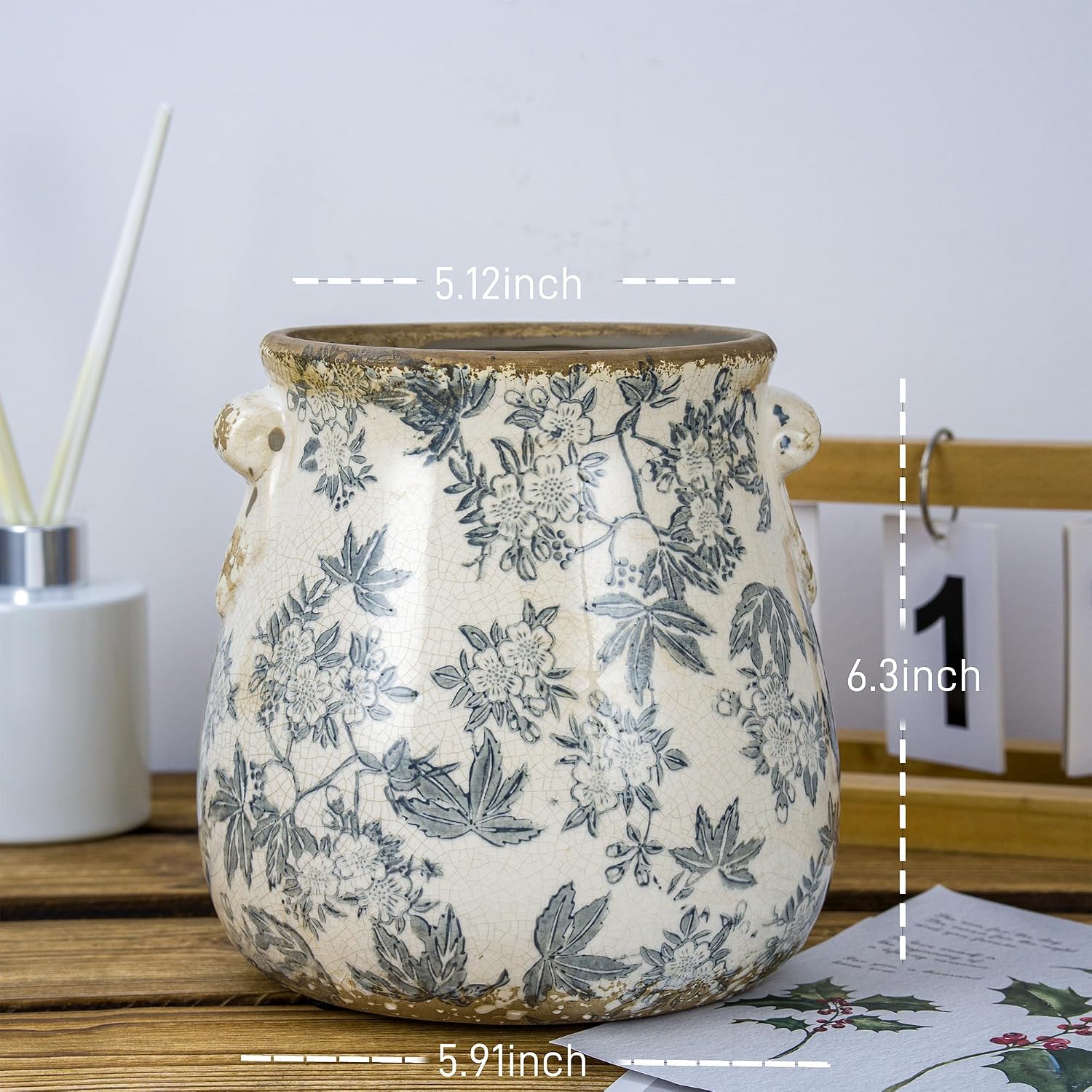 Ceramic Planter with Drainage