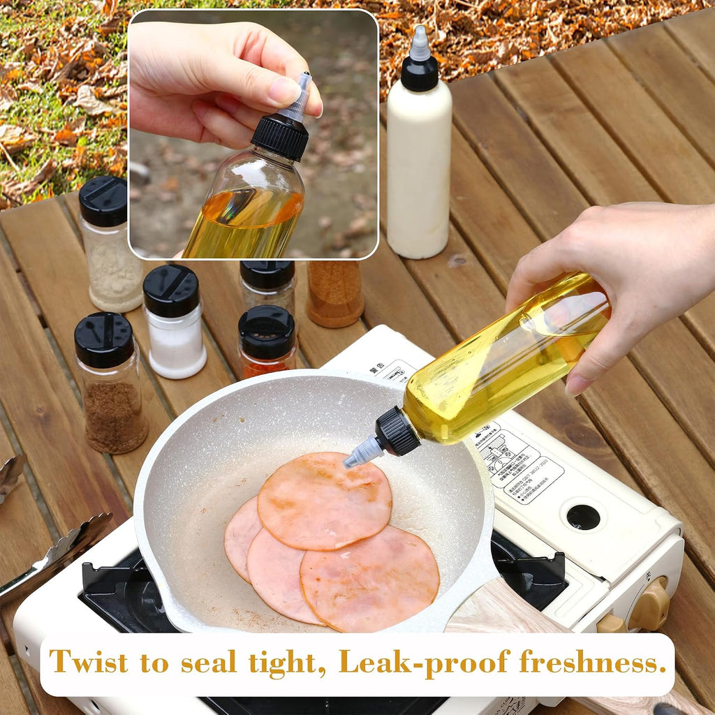 11-Piece Leakproof Camping Spice Kit with EVA Case