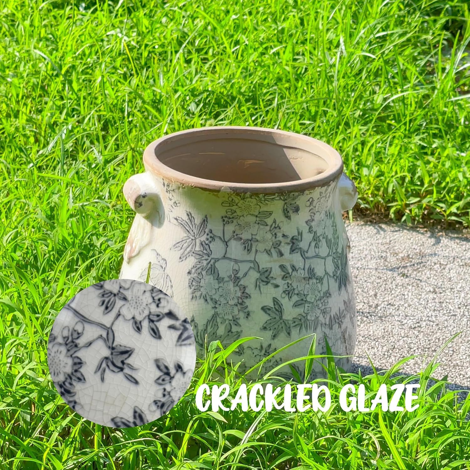 Ceramic Planter with Drainage