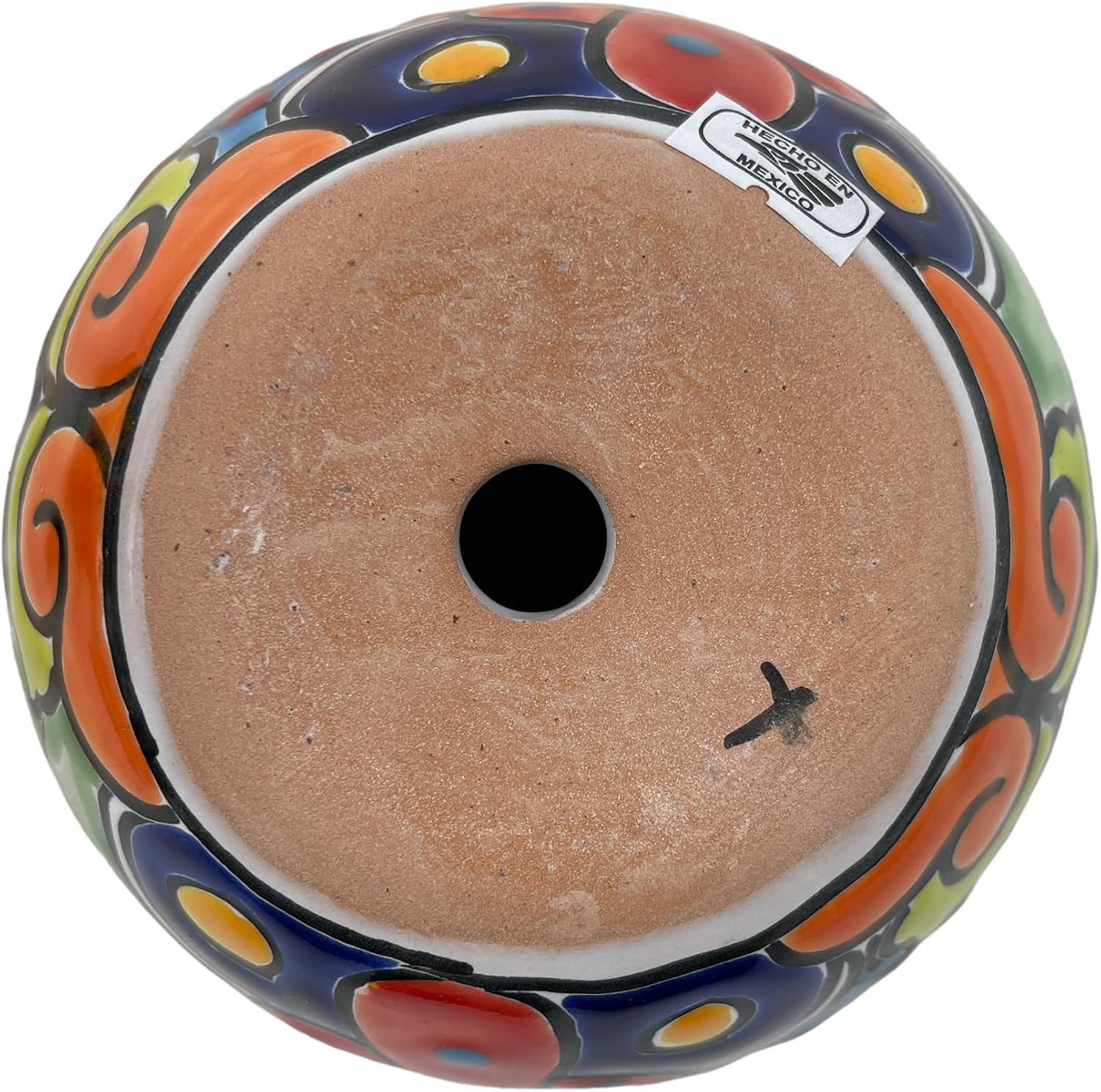 6.75" Hand Painted Mexican Planter