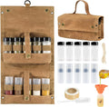 Portable Camping Spice Jar Set with Storage Bag