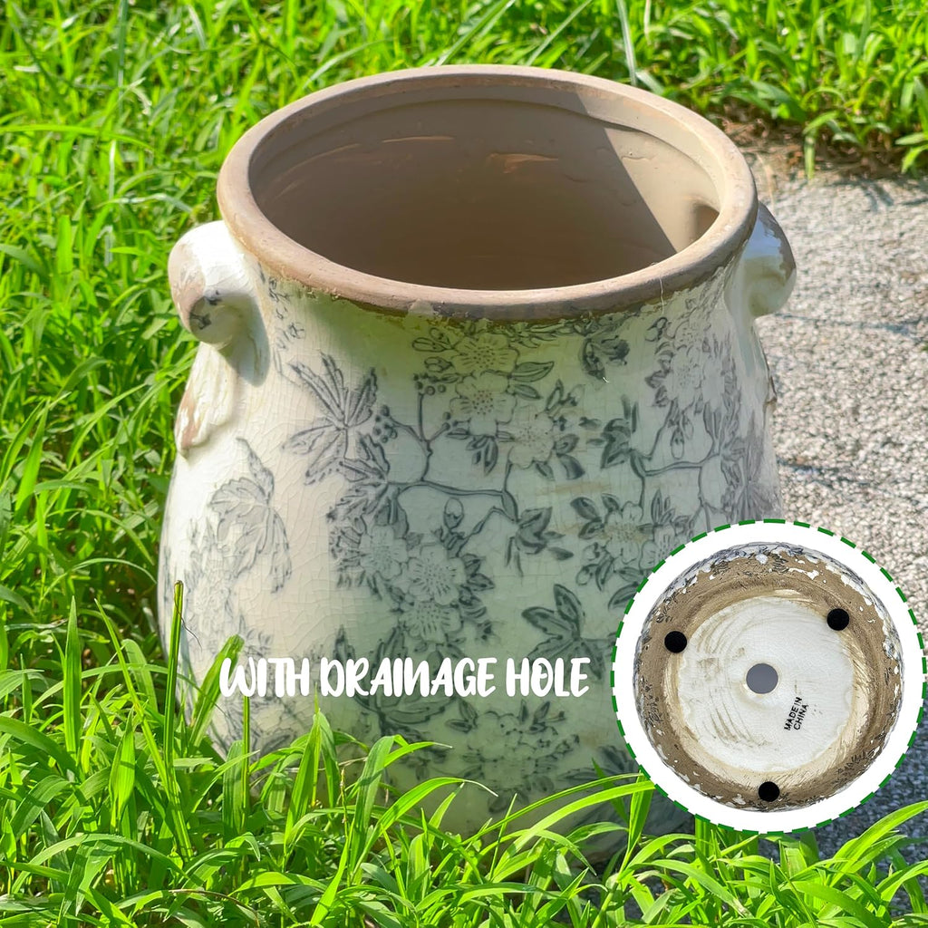 Ceramic Planter with Drainage
