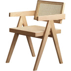 21" Natural Rattan Single Armchair