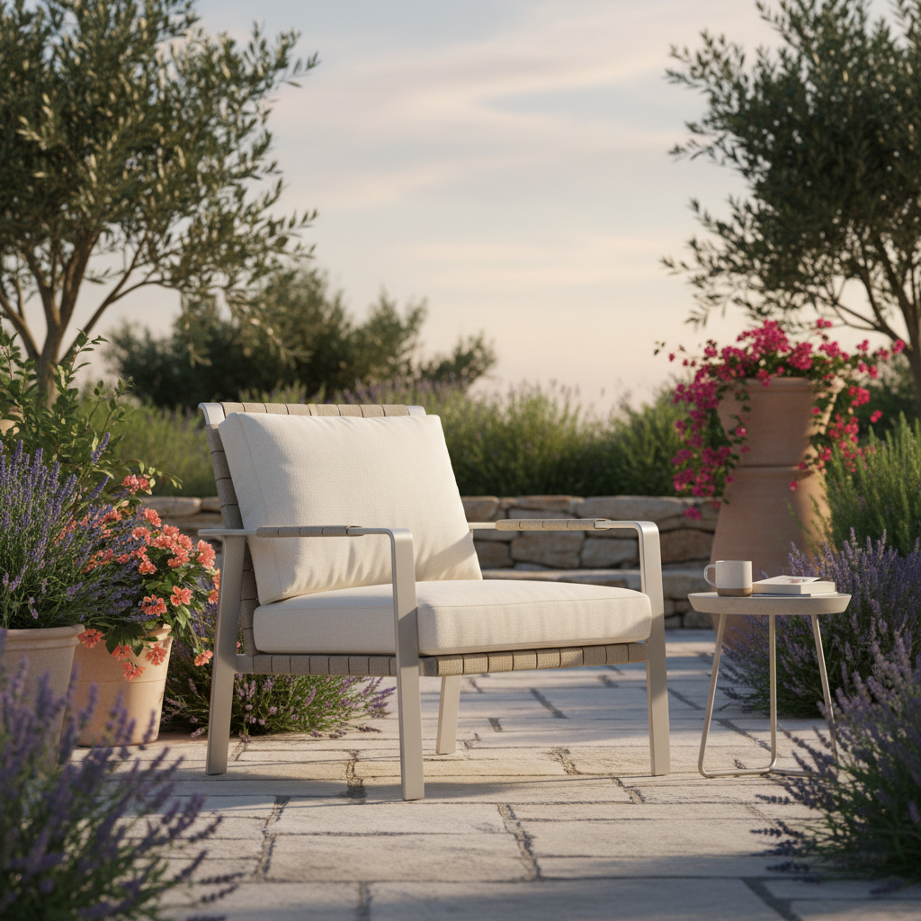 Lightweight Patio Single Chair